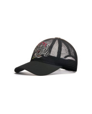 Ed Hardy - 1971 Soaring Eagle Full Mesh 5 Panel Trucker - Black