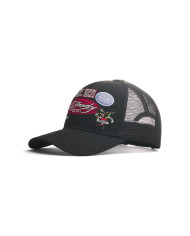Ed Hardy - Est 1971 Varsity Badge 5 Panel Trucker - Black
