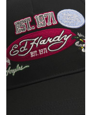 Ed Hardy - Est 1971 Varsity Badge 5 Panel Trucker - Black