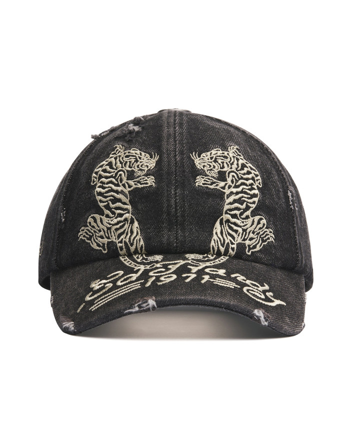 Ed Hardy - Tattoo Eagle Graphic 5 Panel Trucker Cap - White