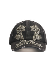 Ed Hardy - Desert Tiger 5 Panel Trucker Cap - Black