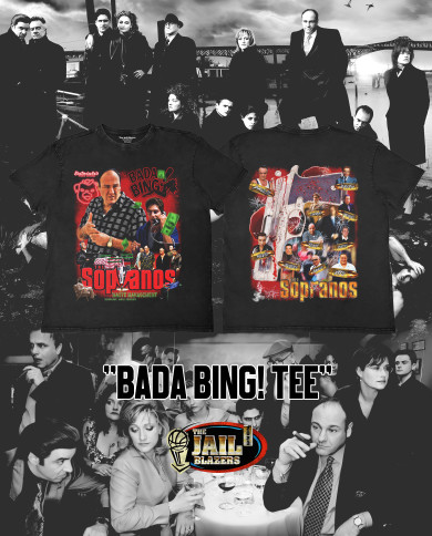 Bada Bing! Tee - Washed Black