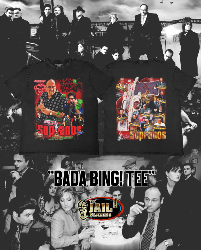 Bada Bing! Tee - Washed Black