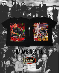 copy of Bada Bing! Tee - Washed Black