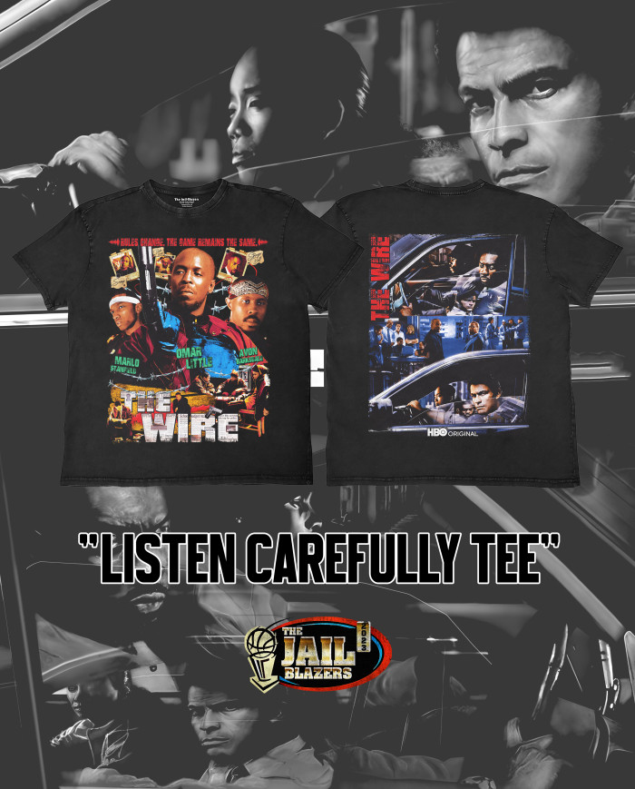 Listen Carefully Tee - Washed Black
