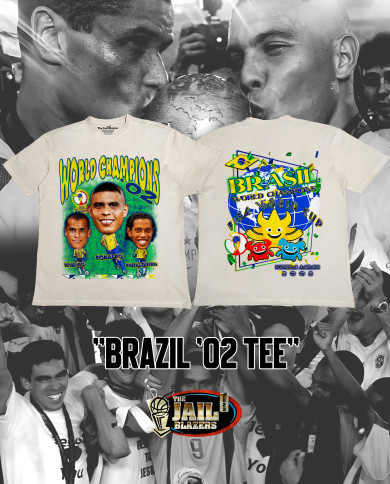 Brazil '02 Tee - Off White