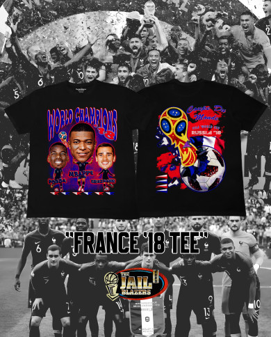 France '18 Tee - Black
