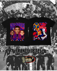 copy of France '18 Tee - Light Asphalt