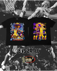 8 VS 24 Tee - Black