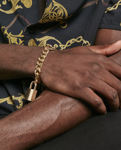 Padlock Bracelet Gold