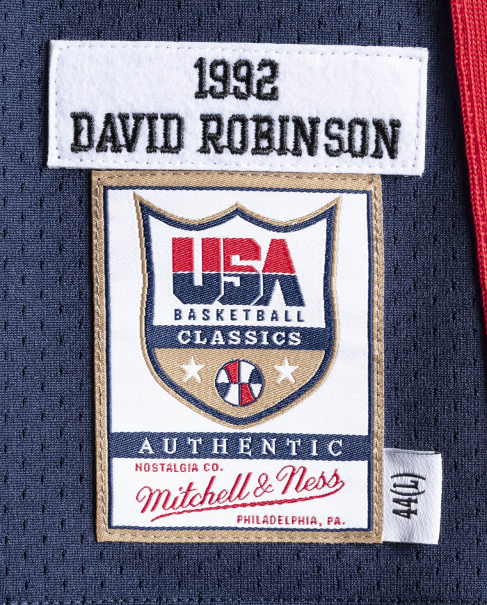 1992 USA Dream Team - David Robinson - Authentic Jersey - Mitchell&Ness