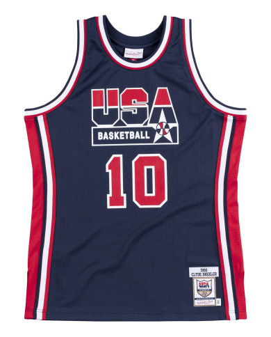 1992 USA Dream Team Clyde Drexler Authentic Jersey Mitchell Ness
