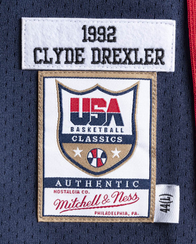 1992 USA Dream Team - Clyde Drexler - Authentic Jersey - Mitchell&Ness