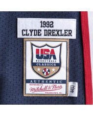 1992 USA Dream Team - Clyde Drexler - Authentic Jersey - Mitchell&Ness