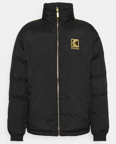 Karl Kani - Retro Reversible Puffer Jacket Gold Black