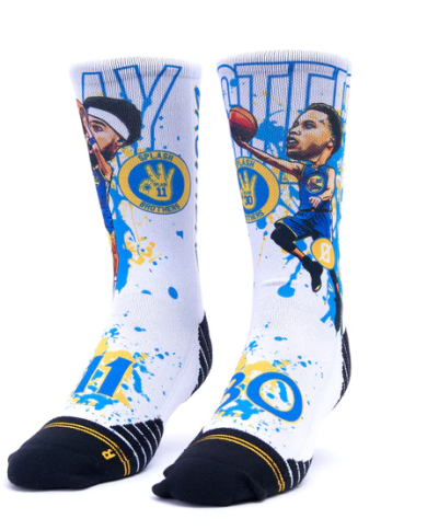 Splash Brothers Sock White