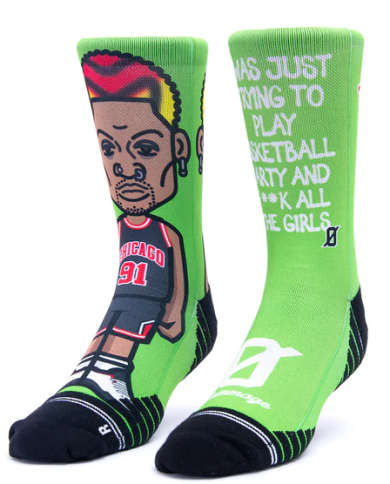 The Worm Sock Green