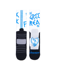 Greek Freak Sock White Greek Freak Sock White