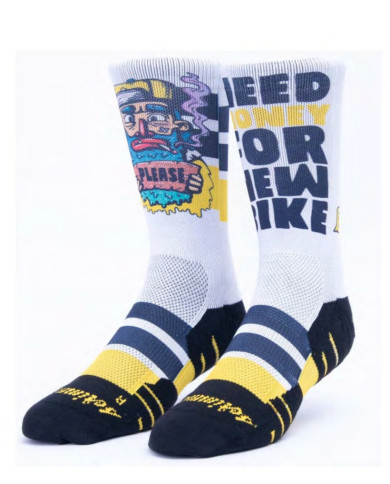 Need Money Sock White