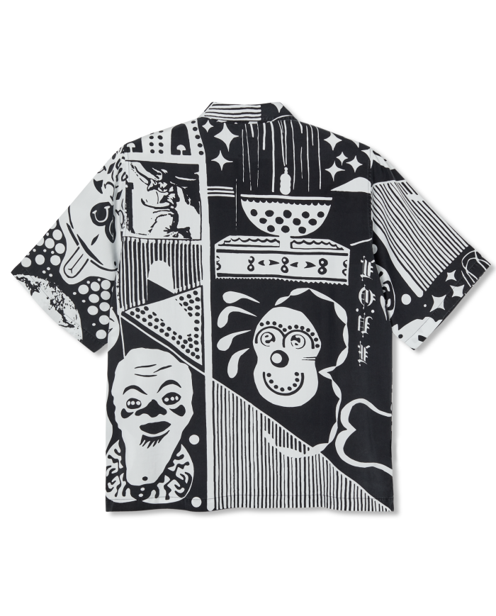 Spiral Shirt Black/White