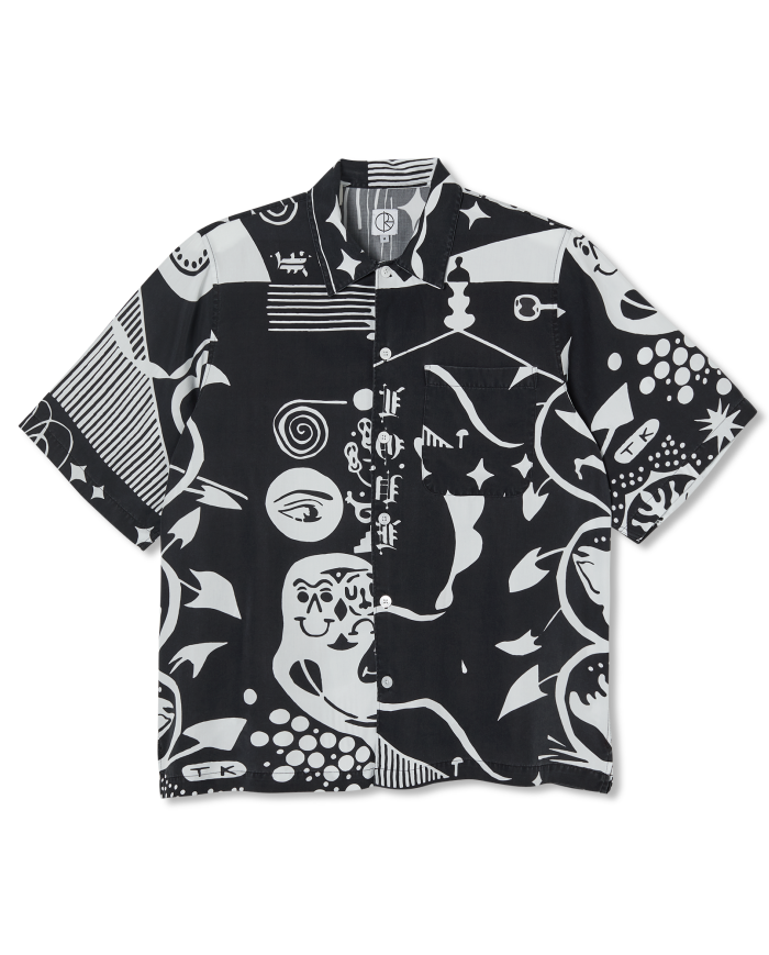 Spiral Shirt Black/White