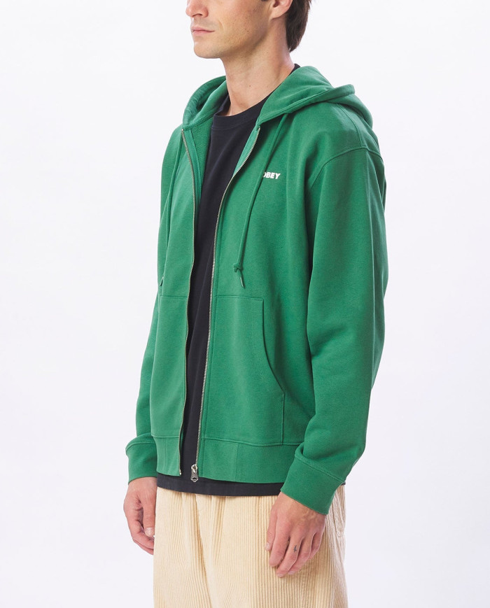 Obey Bold Heavyweight Zip Hood