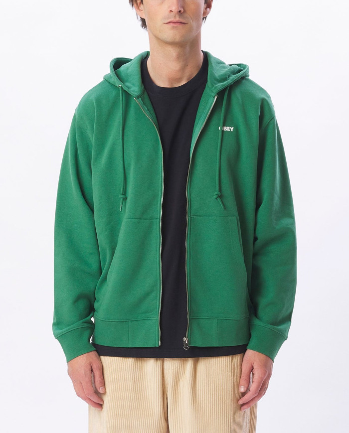 Obey Bold Heavyweight Zip Hood