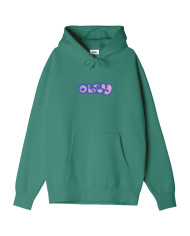 Obey Ear Bug Heavyweight Pullover Hood - Palm Leaf