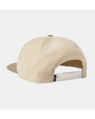 Huf - Arch Logo Snapback Hat - Cream