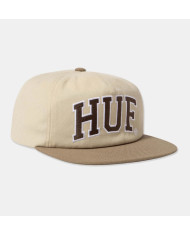 Huf - Arch Logo Snapback Hat - Cream