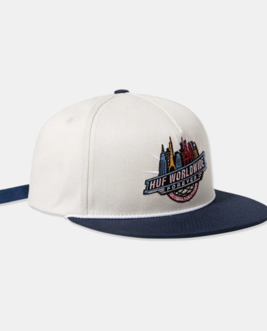 Huf - Global Solutions 5-Panel Hat - Cream