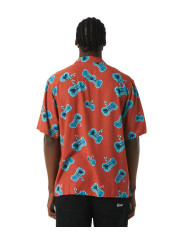 Huf - Bones Resort Shirt - Rose