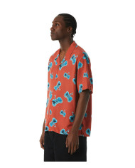 Huf - Bones Resort Shirt - Rose