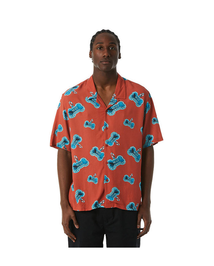 Huf - Abecederian Resort Shirt - Multi