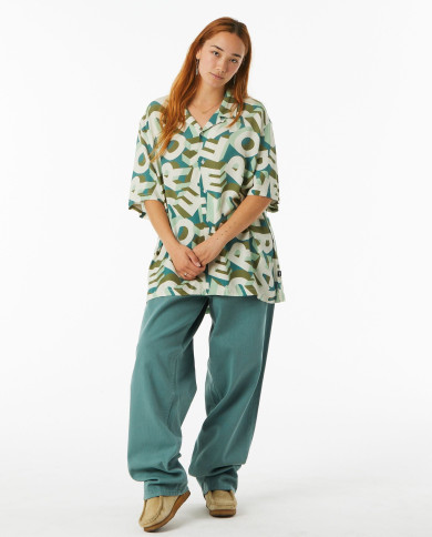 Huf - Abecederian Resort Shirt - Multi