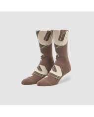 Huf - Abecedarian Sock - Multi Huf - Abecedarian Sock - Multi