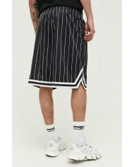 Karl Kani - KK Varsity Pinstripe Mesh Shorts Black