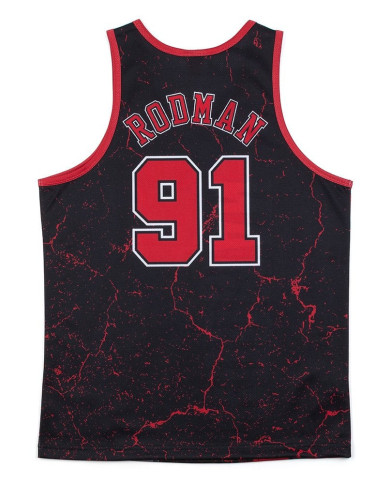 Mitchell&Ness - NBA Player Burst Mesh Tank - Chicago Bulls Dennis Rodman Mitchell&Ness - NBA Player Burst Mesh Tank - Chicago Bulls Dennis Rodman
