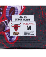 Mitchell&Ness - NBA Player Burst Mesh Tank - Chicago Bulls Dennis Rodman