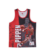 Mitchell&Ness - NBA Player Burst Mesh Tank - Chicago Bulls Scottie Pippen