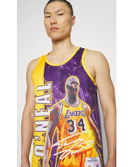 Mitchell&Ness - NBA Player Burst Mesh Tank - LA Lakers - Shaquille O' Neal