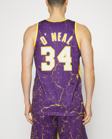 Mitchell&Ness - NBA Player Burst Mesh Tank - LA Lakers - Shaquille O' Neal Mitchell&Ness - NBA Player Burst Mesh Tank - LA Lakers - Shaquille O' Neal