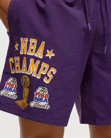 Mitchell&Ness - Nba Team Heritage Woven Short Lakers Mitchell&Ness - Nba Team Heritage Woven Short Lakers