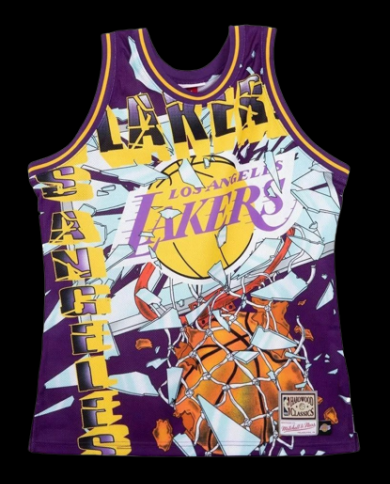 Mitchell&Ness - Big Face 6.0 Fashion Tank Top Jersey LA Lakers Mitchell&Ness - Big Face 6.0 Fashion Tank Top Jersey LA Lakers