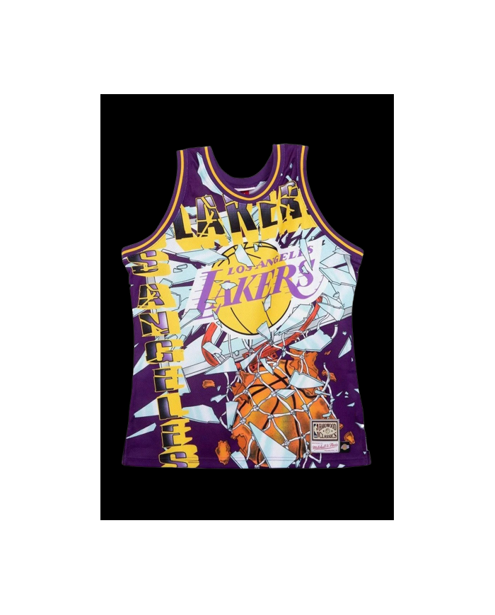 Mitchell&Ness - NBA Player Burst Mesh Tank - LA Lakers - Magic Johnson