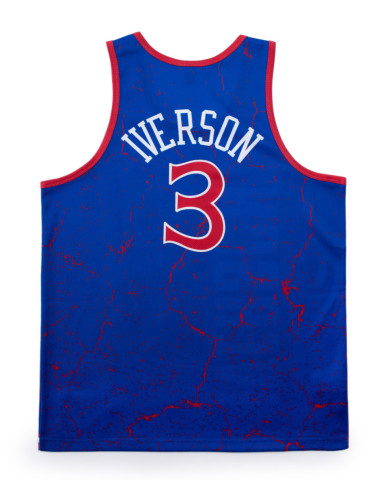 Mitchell&Ness - NBA Player Burst Mesh Tank 76ers Allen Iverson Royal Mitchell&Ness - NBA Player Burst Mesh Tank 76ers Allen Iverson Royal