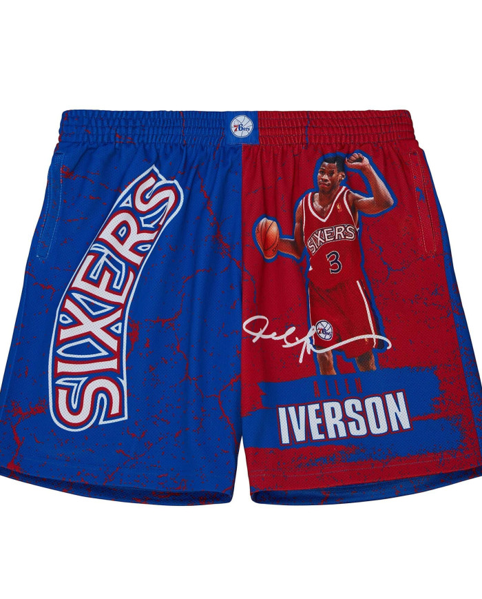 Shop Mitchell & Ness Philadelphia 76ers Allen Iverson Hyper Hoops