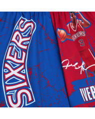 Mitchell&Ness - NBA Player Burst Mesh Short - Philadelphia 76ers - Allen Iverson
