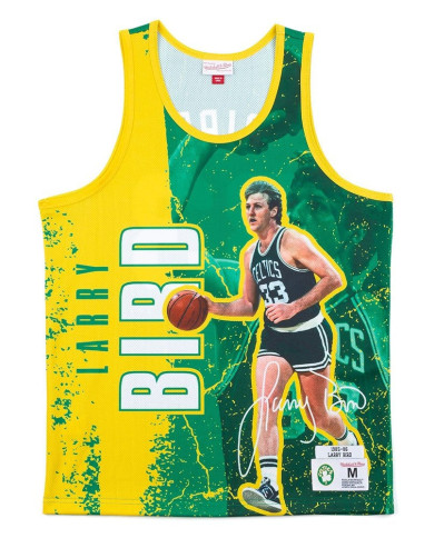 Mitchell&Ness - NBA Player Burst Mesh Tank Celtics - Larry Bird