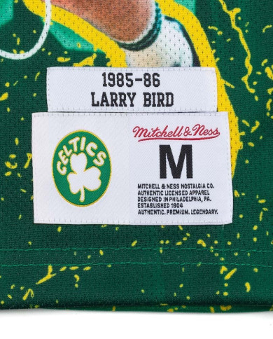 Mitchell&Ness - NBA Player Burst Mesh Tank Celtics - Larry Bird Mitchell&Ness - NBA Player Burst Mesh Tank Celtics - Larry Bird